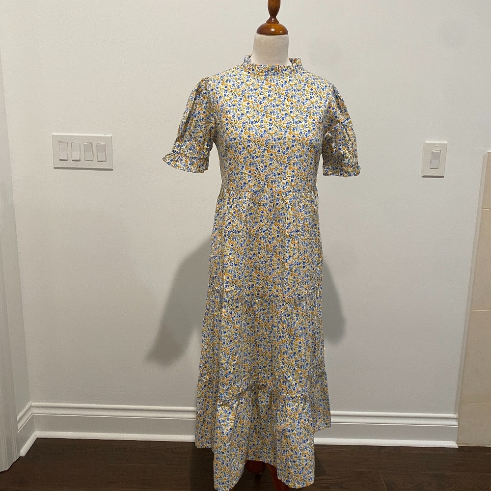 Influence tiered floral dress